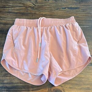 Lululemon inspired Pink Athletic Shorts